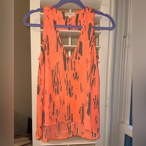 Bright orange and grey too